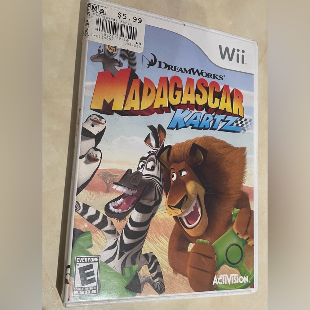 Madagascar Kartz Wii game